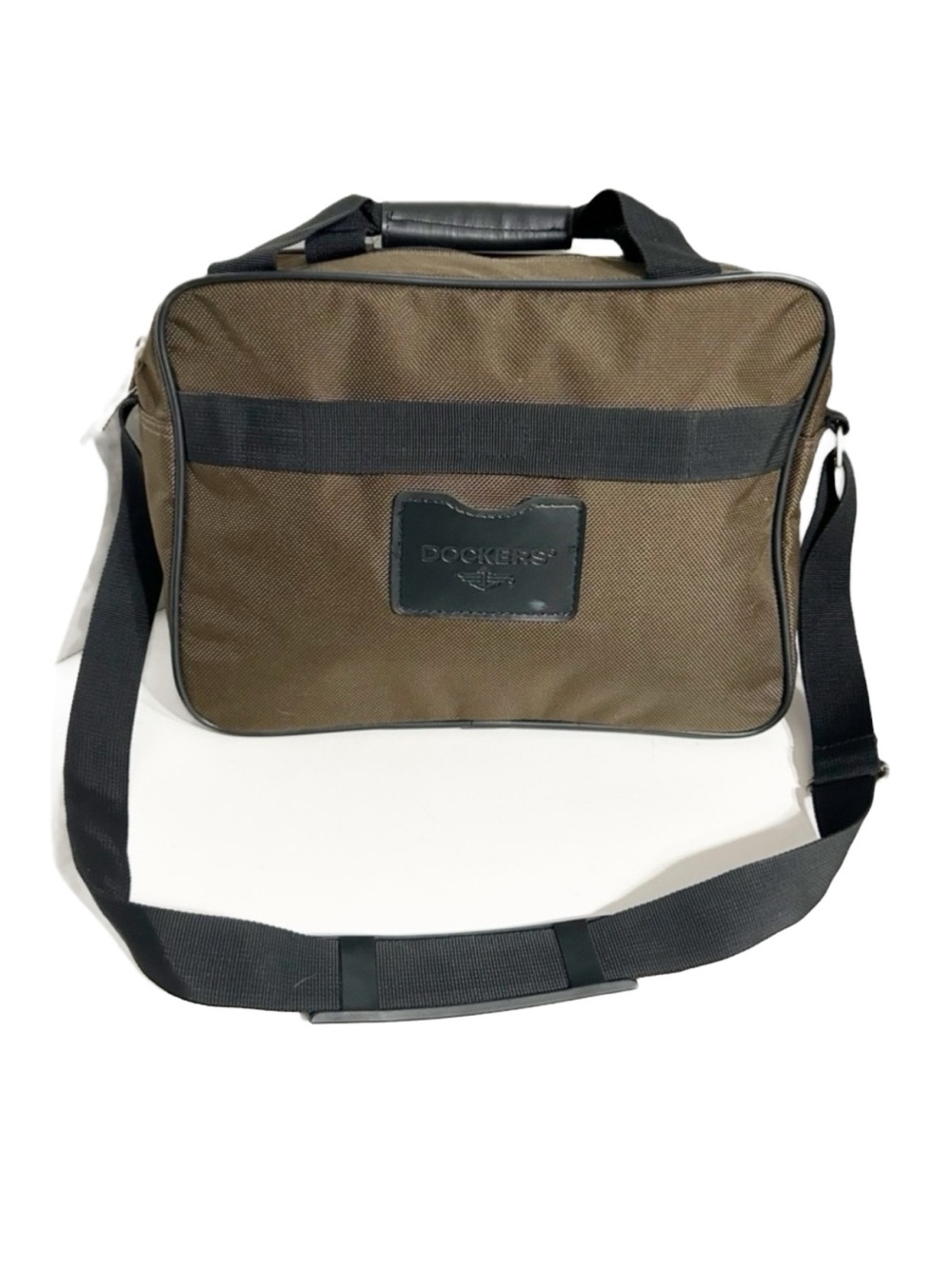 Dockers Double Compartment Carryon Travel Suitcase Bag Adjustable Shoulder Strap